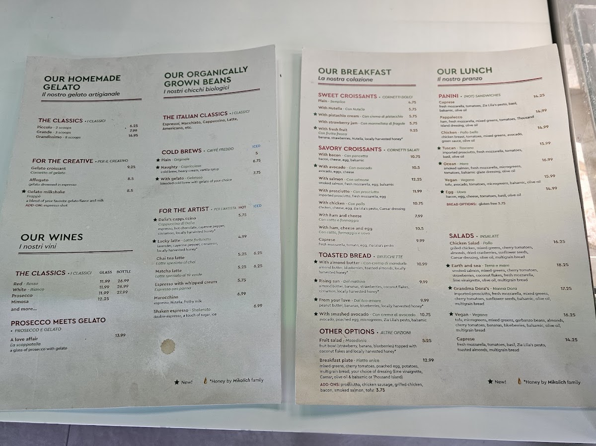 Pappalecco Menu - Image 2
